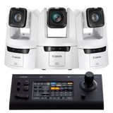 Canon 3x CR-N500 (WHITE) and 1x RC-IP100