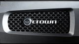 Crown 4 channel power amplifier for commercial audio systems