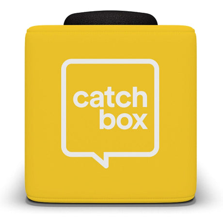 Catchbox Mod Throwable Microphone (2-Sides New Catchbox Logo) - Yellow