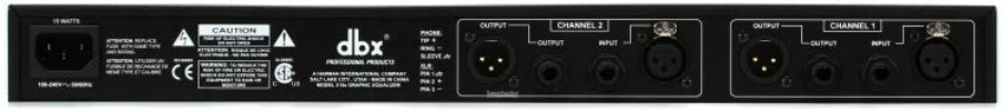 DBX 215S Dual Channel 15-Band Graphic Equalizer