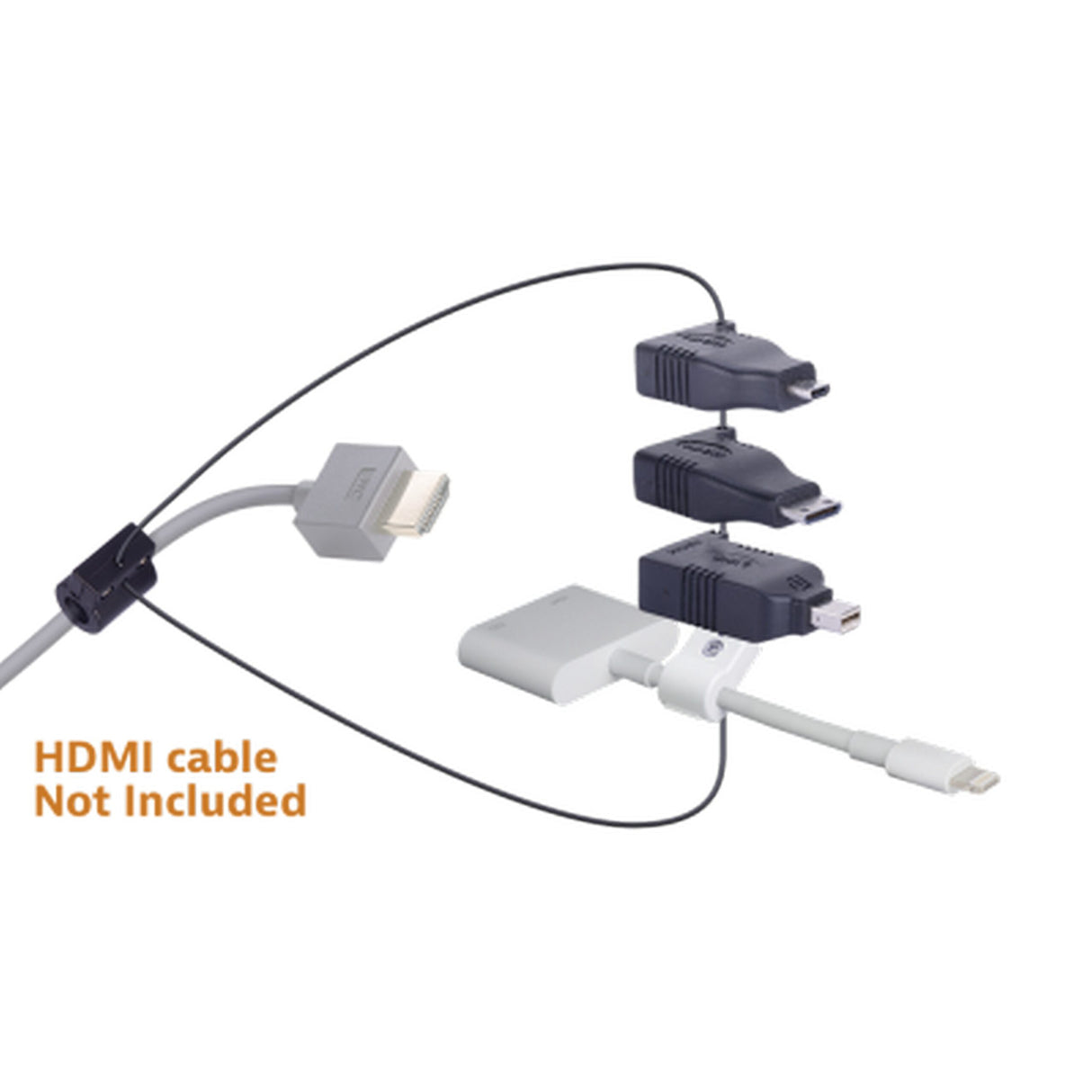 DigitaLinx DL-AR395 Secure Adapter Ring with 4 Adapters