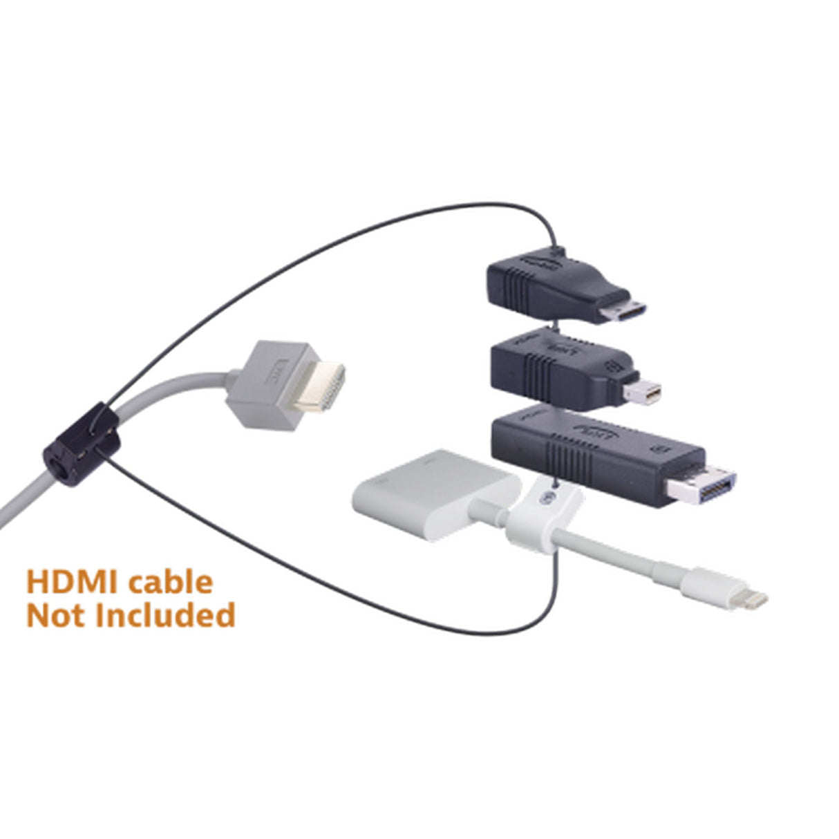 DigitaLinx DL-AR403 Secure Adapter Ring with 4 Adapters