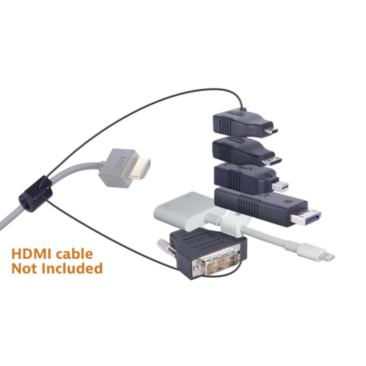 DigitaLinx DL-AR413 Secure Adapter Ring with 6 Adapters