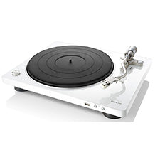 Denon Hi-Fi Turntable with USB Recording | White