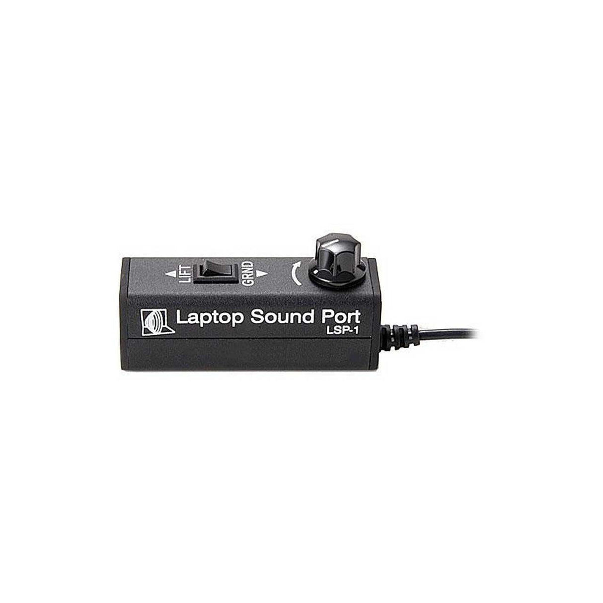 DSAN LSP-1 Laptop SoundPort 3.5 mm to balanced mono XLR audio adapter with ground lift and volume control