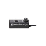 DSAN LSP-1 Laptop SoundPort 3.5 mm to balanced mono XLR audio adapter with ground lift and volume control