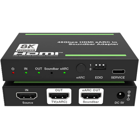 DVDO 8K HDMI 2.1 Audio Extractor with eARC for Soundbars