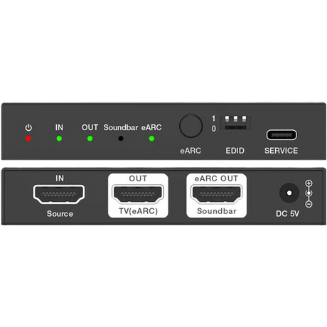 DVDO 8K HDMI 2.1 Audio Extractor with eARC for Soundbars