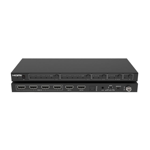 DVDO 4K 4x2 HDMI Matrix Switcher with Audio Outputs, HDR & ARC (NEW)