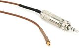 Countryman - Countryman E6CABLEC1L3 - Cocoa, 1mm, 1/4in phono right angle - E6CABLEC1L3