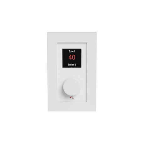 Episode EA-COM-WP-ZONE-WH Zone/Source Controller Wall Plate, White