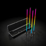 Chauvet DJ Freedom Flex Stick Wireless 92 Quad-Color LED Lights, Pack of 4