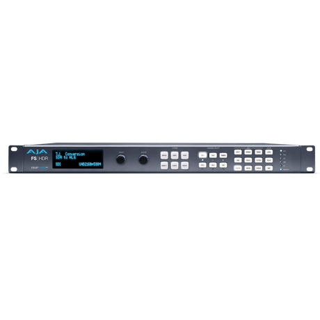 AJA FS-HDR Real Time HDR/WCG Conversion with the Colorfront Engine™ Video Processing