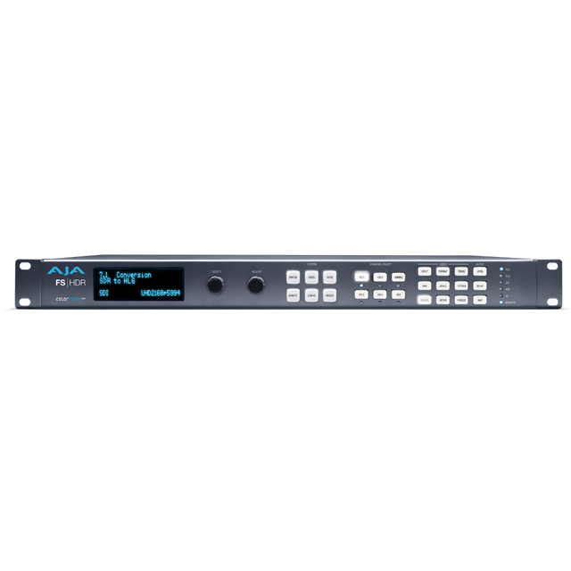AJA FS-HDR Real Time HDR/WCG Conversion with the Colorfront Engine™ Video Processing