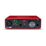 Focusrite Scarlett Solo 2 x 2 USB Audio Interface, 3rd Generation