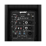 Gemini AS-2115BT-LT Active 15 Inch 2000 Watt Loudspeaker with Bluetooth and Party Lights