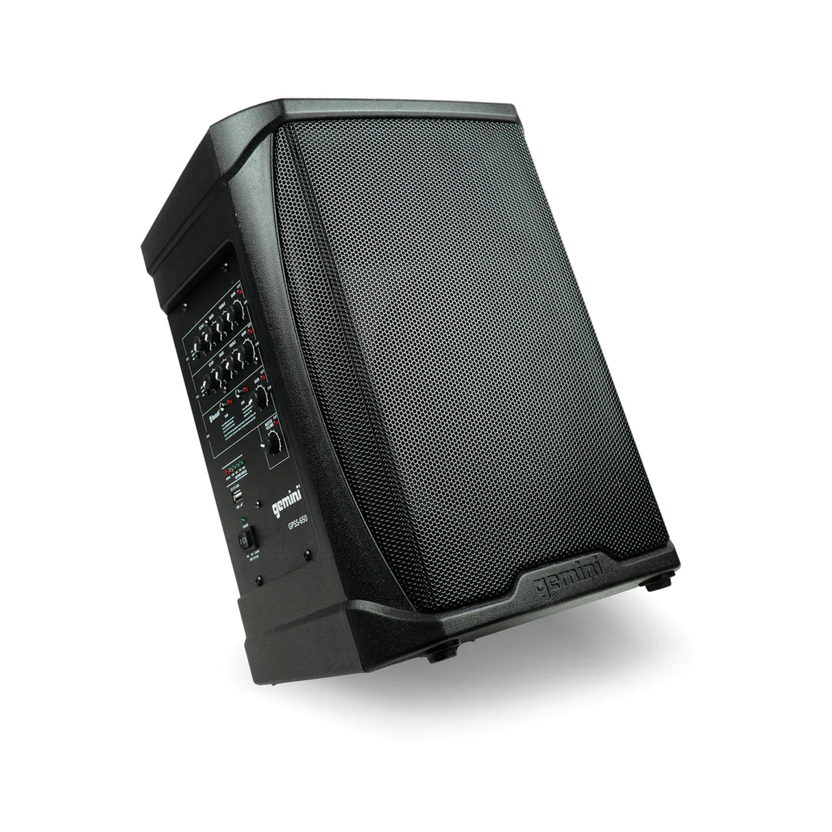 Gemini GPSS-650 6.5 Inch 2-Way High Power Active Bluetooth Professional PA Speaker