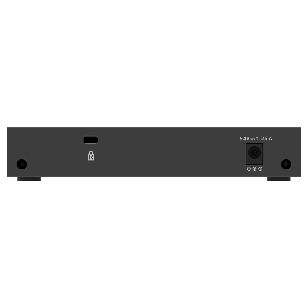 NETGEAR 5-Port Gigabit Ethernet Plus PoE Switch (63W) 300 Series SOHO Plus (GS305EP)