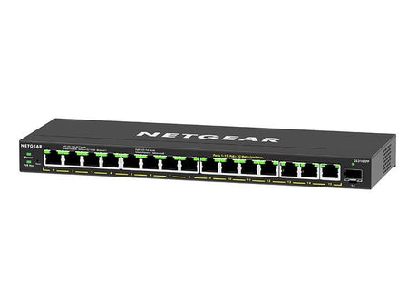NETGEAR GS316EPP 16-Port High-Power PoE+ Gigabit Ethernet Plus Switch (231W) with 1 SFP Port