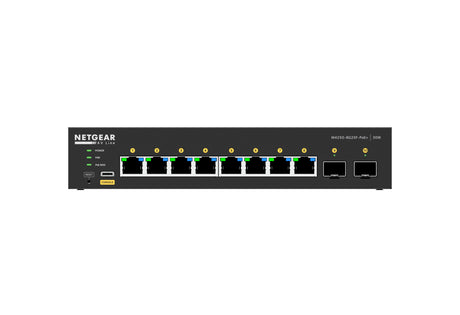 NETGEAR AV M4250-8G2XF-POE+ Desktop, 10 ports, 220W TPD