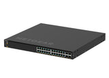 NETGEAR M4350 GSM4328 28-Port 24x1G PoE+ (648W base, up to 720W) and 4xSFP+ Managed Switch