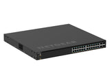 NETGEAR M4350 GSM4328 28-Port 24x1G PoE+ (648W base, up to 720W) and 4xSFP+ Managed Switch