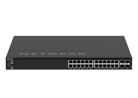 NETGEAR M4350 GSM4328 28-Port 24x1G PoE+ (648W base, up to 720W) and 4xSFP+ Managed Switch