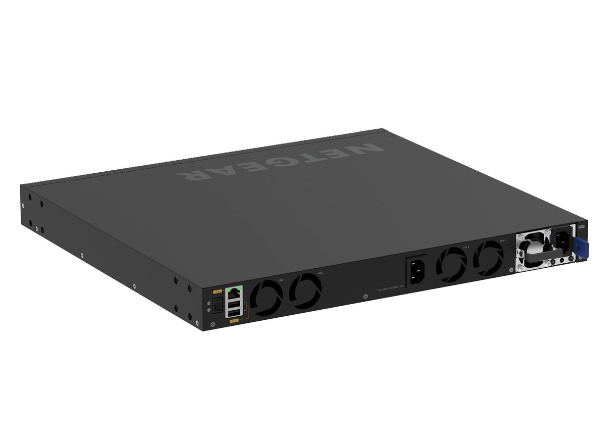 NETGEAR M4350 GSM4328 28-Port 24x1G PoE+ (648W base, up to 720W) and 4xSFP+ Managed Switch