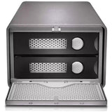 G-Technology G-RAID 2 Thunderbolt 3 external hard drive 40TB dual-bay RAID storage system with aluminum enclosure, USB-C and Thunderbolt connectivity for high-speed video editing and backup workflows