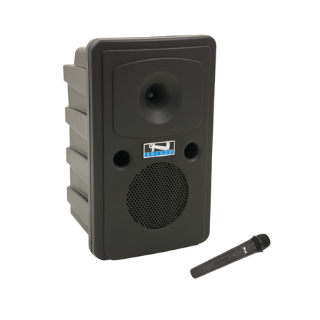 Anchor Audio Go Getter System X1 PA System with Wireless Mic and Stand - Go Getter 2 speaker with wireless handheld microphone