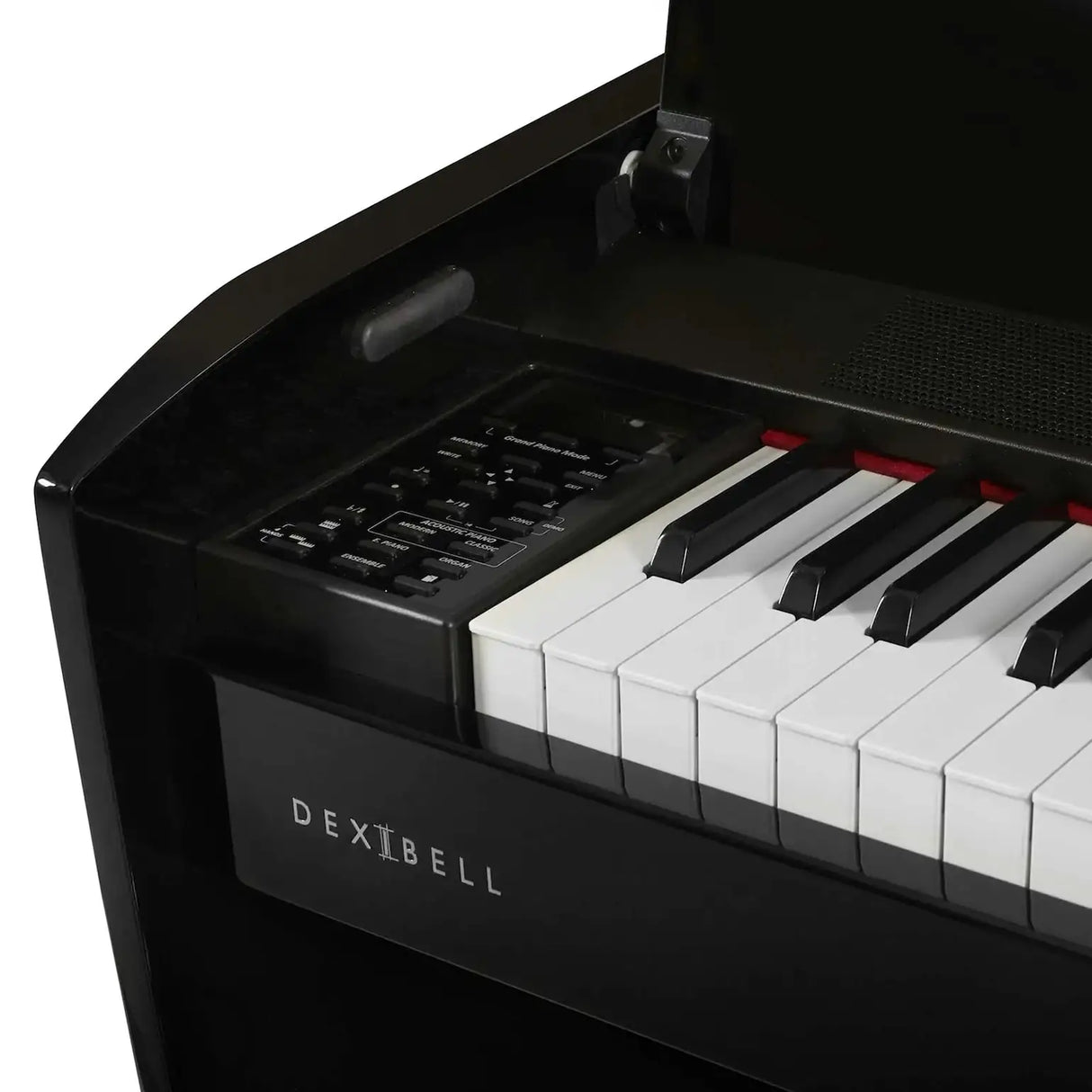 Dexibell VIVO H10 Digital Upright Piano, Polished Black