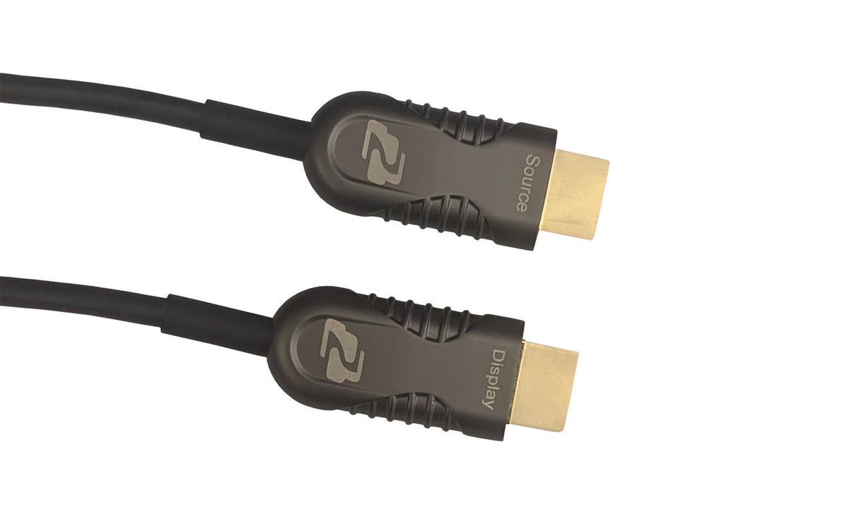 BZBGEAR BG-CAB-H21A50 HDMI 2.1 48Gbps 8K Ultra HD Active Optical Cable, 50m/164ft