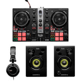 Hercules DJLearning Kit MK2 beginner DJ package with Inpulse 200 MK2 controller DJMonitor 32 speakers and HDP DJ45 headphones