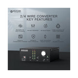 Hollyland 2/4 Wire Converter for Intercom System