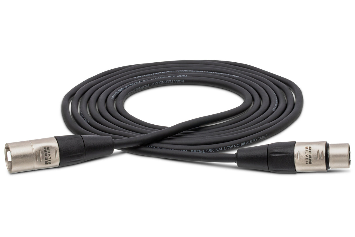 Hosa HXX-020 20-feet REAN XLR3F to XLR3M pro balanced interconnect cable with 24 AWG OFC conductors