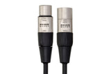 Hosa HXX-020 20-feet REAN XLR3F to XLR3M pro balanced interconnect cable with 24 AWG OFC conductors