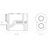 Hawke 41210 6x21 Endurance 700 Laser Rangefinder