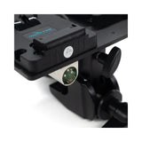 IndiPRO 14DVMCL 14.8V Dual V-Mount Adapter Plates with 3-Pin XLR Connector to Locking Clamp