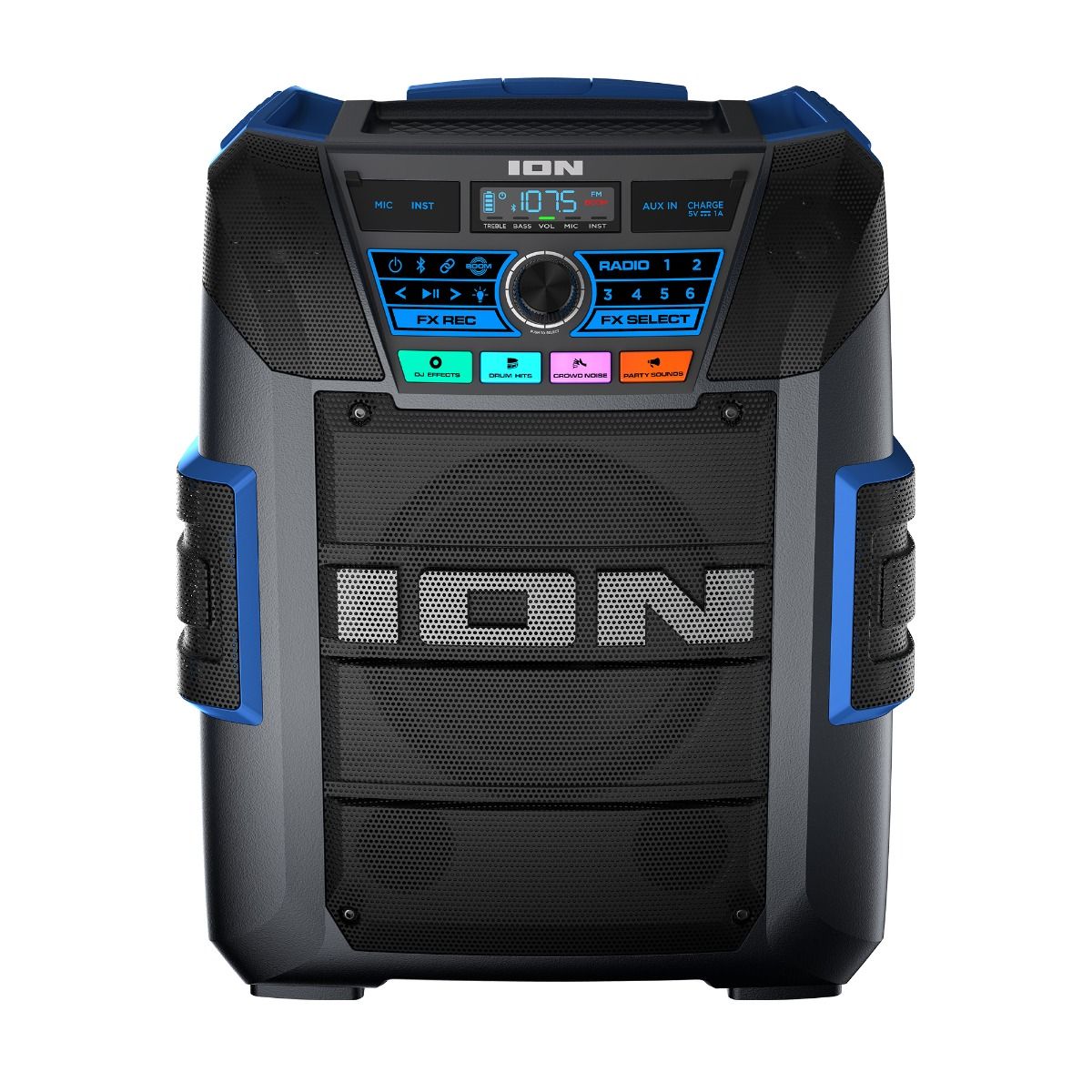 ION Audio Explorer XL All-Weather Proof w/Premium 5-Speaker Sound high power portable outdoor sound Bluetooth party speaker