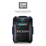 ION Audio Explorer XL All-Weather Proof w/Premium 5-Speaker Sound high power portable outdoor sound Bluetooth party speaker