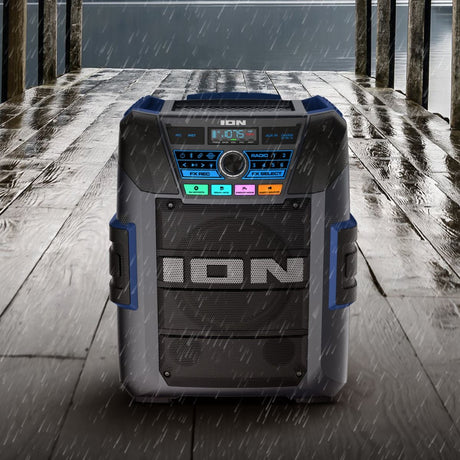 ION Audio Explorer XL All-Weather Proof w/Premium 5-Speaker Sound high power portable outdoor sound Bluetooth party speaker