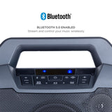 ION Audio Game Day Primetime Light-Up Speaker portable party speaker with lighting effects for events with Bluetooth 5.0
