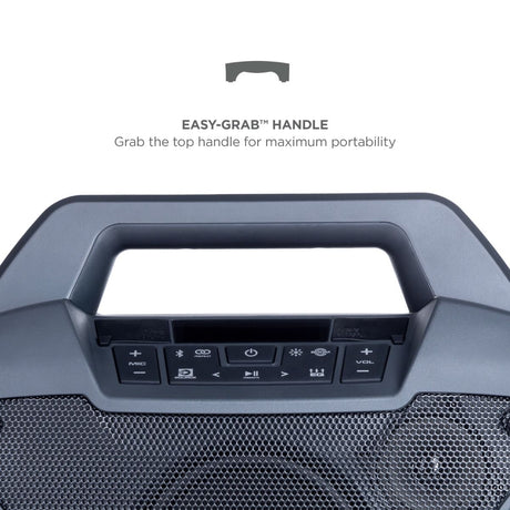 ION Audio Game Day Primetime Light-Up Speaker portable party speaker with lighting effects for events with Bluetooth 5.0
