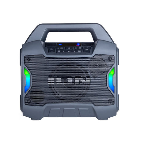 ION Audio Game Day Primetime Light-Up Speaker portable party speaker with lighting effects for events with Bluetooth 5.0