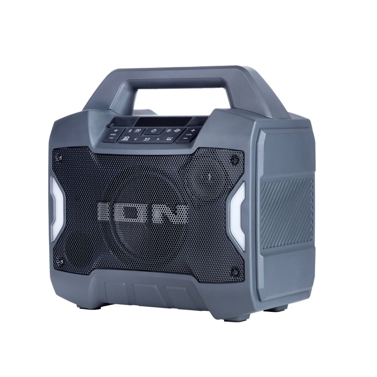 ION Audio Game Day Primetime Light-Up Speaker portable party speaker with lighting effects for events with Bluetooth 5.0