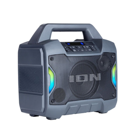 ION Audio Game Day Primetime Light-Up Speaker portable party speaker with lighting effects for events with Bluetooth 5.0