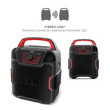 ION Audio Pathfinder 320 portable all weather speaker high power outdoor Bluetooth speaker for events and parties