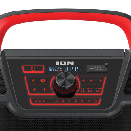 ION Audio Pathfinder 320 portable all weather speaker high power outdoor Bluetooth speaker for events and parties