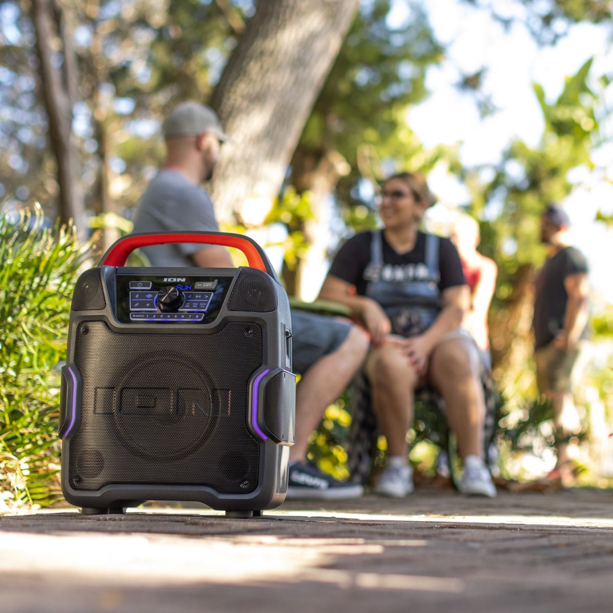 ION Audio Pathfinder 320 portable all weather speaker high power outdoor Bluetooth speaker for events and parties