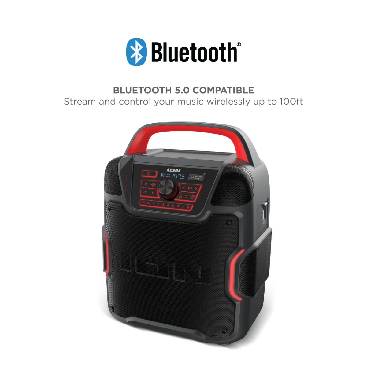 ION Audio Pathfinder 320 portable all weather speaker high power outdoor Bluetooth speaker for events and parties